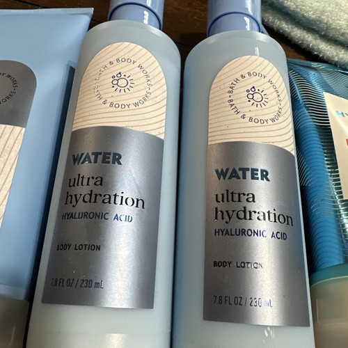 Bath & Body Works WATER crema lozione corpo ialuronica ultra idratante - Foto 3 di 10