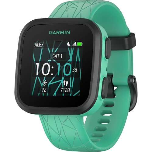 Garmin Bounce Kids Smartwatch Two-Way Text & Voice Message Location Track -Green - Zdjęcie 2 z 12