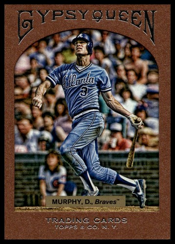 2011 Topps Gypsy Queen #58 Dale Murphy Framed Paper #/999 SN - Picture 1 of 2