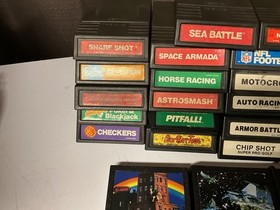 Intellivision Console with voice module and 36 games Donkey Kong & Manuals