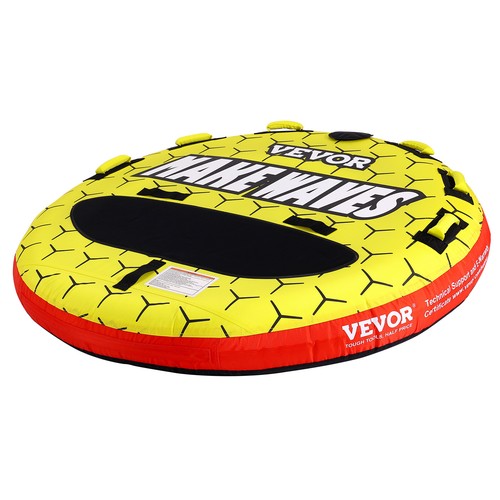 VEVOR Inflatable Towable Tube for Boating 1-3 Rider 63 inch Round Water Sport - Picture 12 of 12