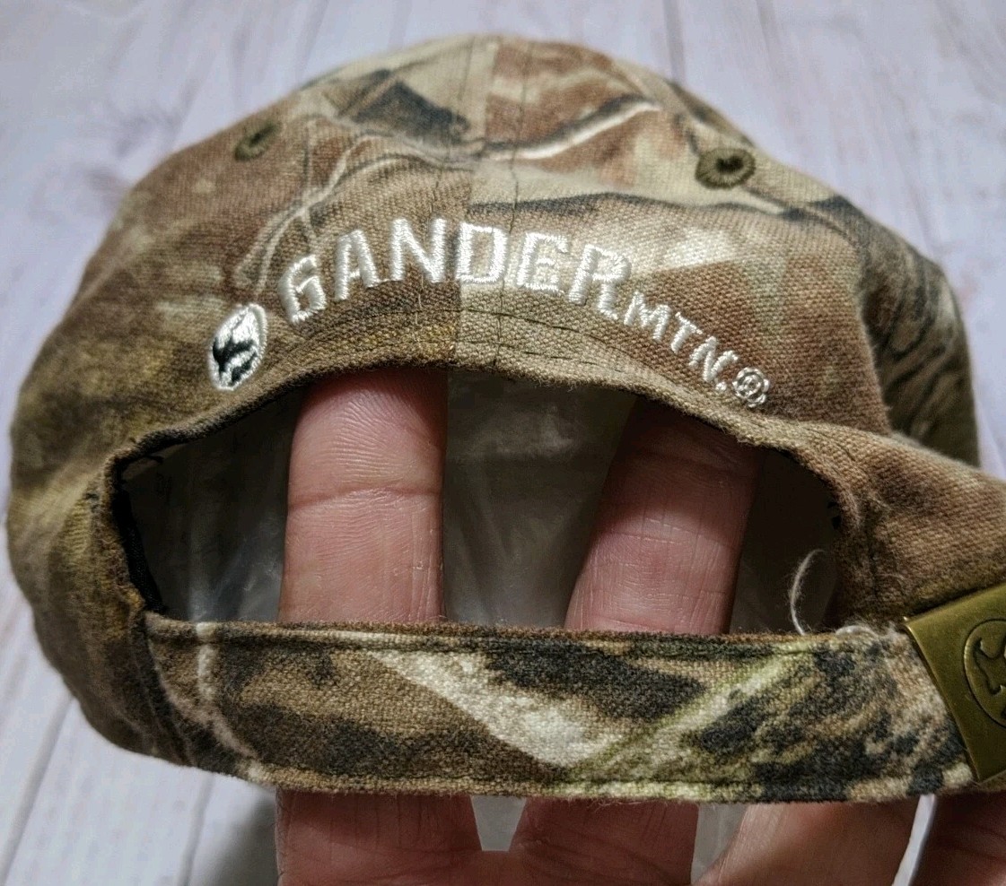 Gander Mountain Duck Patch Camo Strapback Basebal… - image 8