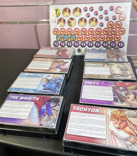 Arcane Wonders core game unpainted Freedom Five Kickstarter Board Game new boxed - Picture 3 of 24