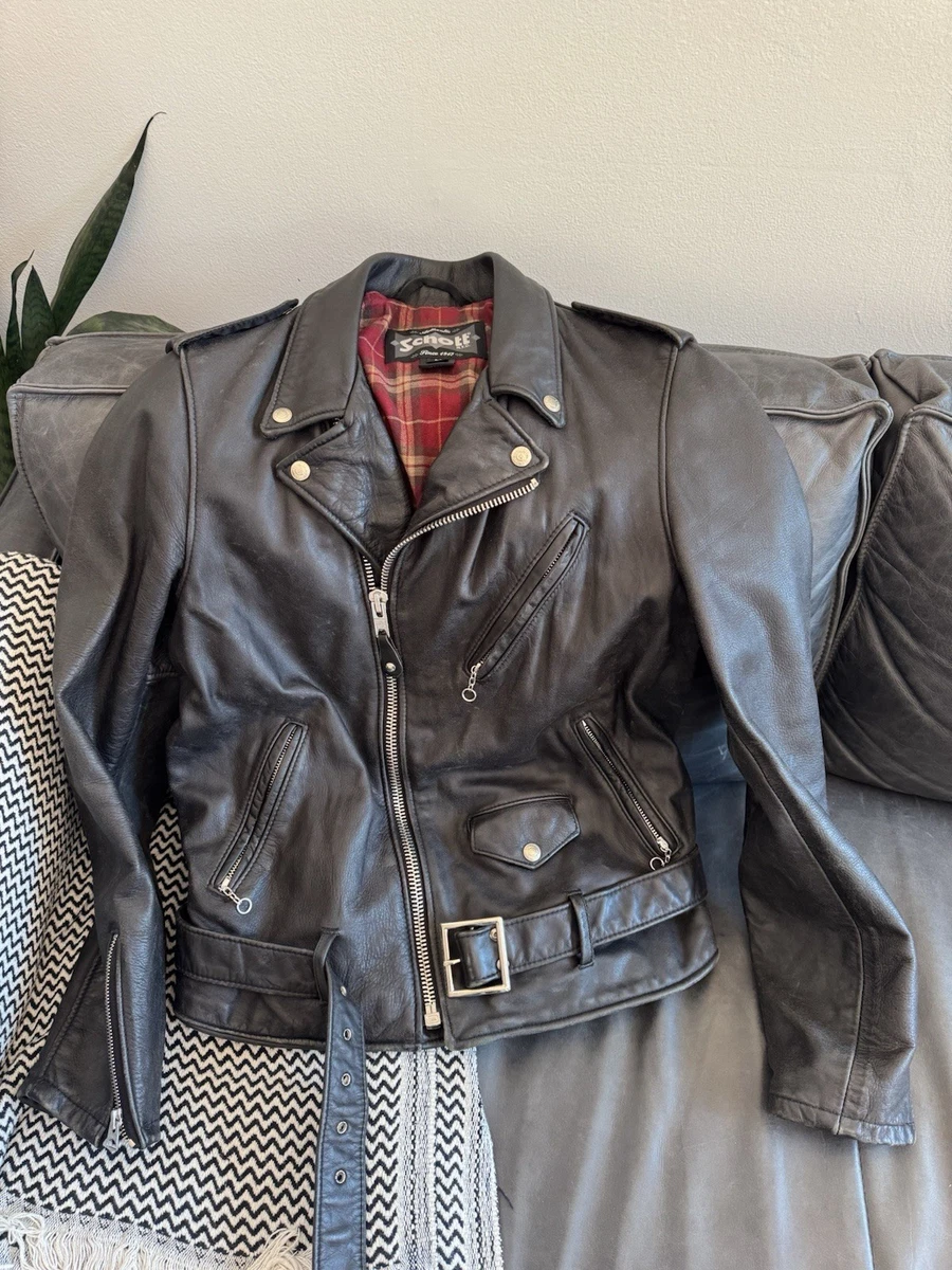 Schott Leather Motorcycle Jackets for Men for Sale - Shop New