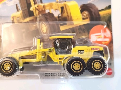 Matchbox - 2025 Working Rigs 6/16 MBX Road Grader (BBJBX73) - Picture 3 of 8