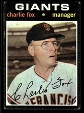 1971 Topps Charlie Fox #517 - San Francisco Giants
