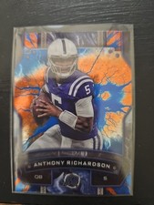 2024 Topps Resurgence - Anthony Richardson #45 Blue & Orange Spark Refractor