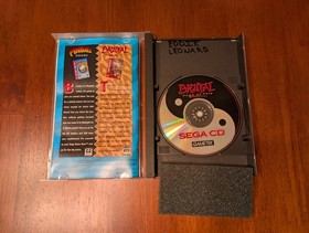Sega CD Brutal: Paws of Fury (1994) with Case and Manual