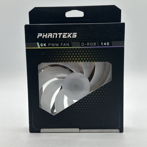 Phanteks -140 - D-RGB - PWM FAN - 140mm -  Black - Afbeelding 1 van 5