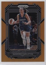 2023 Panini Prizm WNBA Orange Prizm /99 Bridget Carleton #37