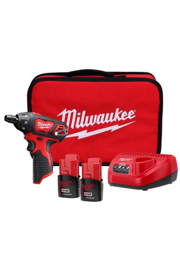 Milwaukee M12SET1D-152B 12V Sub Kompakt Schraubendreher Set 2x 1,5Ah Akku Set - Bild 12 von 12