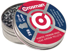 Crosman 0.177 Caliber Pointed Pellets - 250 Count (‎P177-CM)