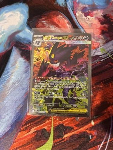 Mega Gengar EX 284/217 SIR Special Illustration Rare Ascended Heroes 🔥