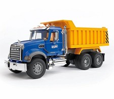 Bruder Mack Granite Dump Truck 1 16 Scale Realistic Play Vehicle Durable Design