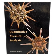 Quantitative Chemical Analysis - Hardcover By Harris, Daniel C - GOOD