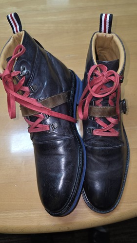 Melvin Hamilton Stiefelette Herrenstiefel Leder Gr.43 Braun Top Zustand  - Bild 4 von 8