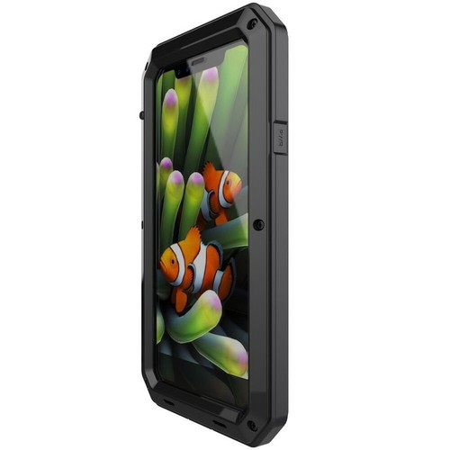 iPhone 11 12 13 14 15 16 XS Metal Case Heavy Duty Shockproof Screen Protector - Picture 5 of 40