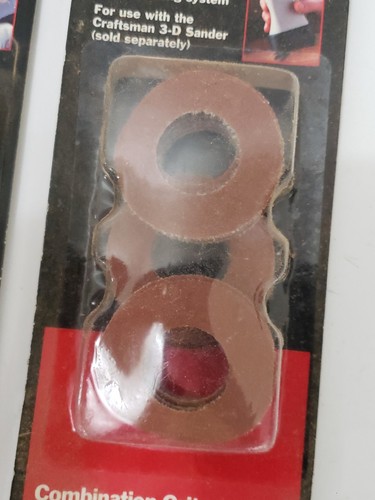 Craftsman 3-D-Schleifer - Schleifscheiben Kombination Körnung & X-feine Körnung - Menge 2 - Bild 7 von 8