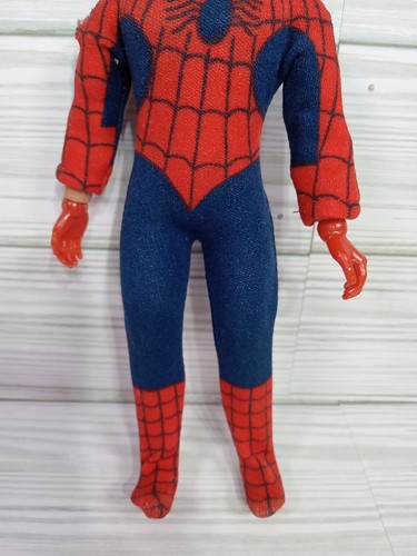 Vintage Spiderman Mego WGSH Type 1 Actionfigur Marvel 1974 Hong Kong - Bild 6 von 7