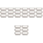 4 Pieces Türschloss-Schließblech Türschließblech Türverstärkungsplatte