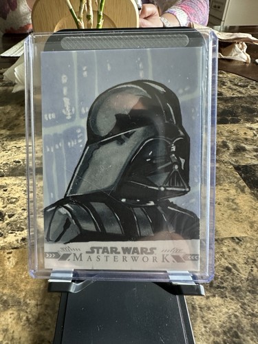 Darth Vader 2023 Topps Star Wars Masterwork Sketch By Eric Medina