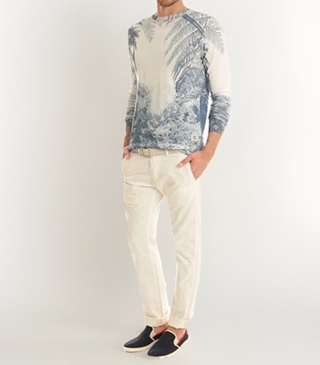 EDWIN 55  CHINO CS French Twill I019503 Off White W34 L33