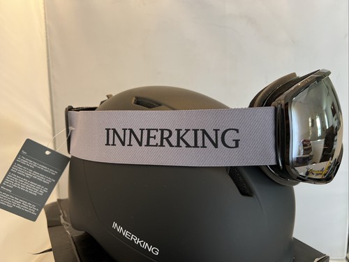 INNERKING Ski Goggles And Helmet Set BLACK - Picture 3 of 19