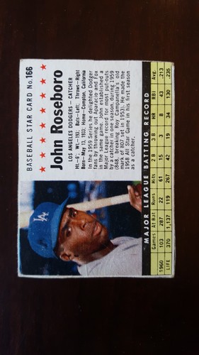 1961 post baseball cards #101 to #200 handcut perforated complete your set - Picture 124 of 211