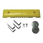 Warehouse Innovations Safety Bumper,Yellow/Black,PVC 70-1110  Warehouse