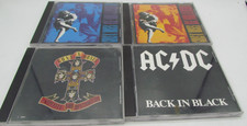 Rock N Roll CD Lot - Guns N Roses Appetite for Destruction ACDC Back In Black