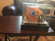 Autographed Antonio Freeman Mini Size Helmet, Green Bay Packers. COA by Radtke