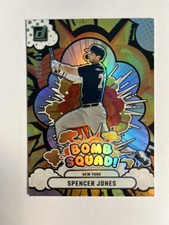 2025 Donruss Baseball Spencer Jones Holo /199 Bomb Squad Yankees‼️Awesome