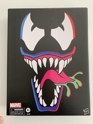 SPIDER-MAN VENOM Marvel Legends SDCC EXCLUSIVE Animated Retro Collection Toybiz