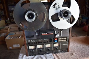 TEAC-TASCAM SEDRIES 40-4 REEL TO REEL TAPE DECK WITH DBX NOISE REDUCTION, EXCELL