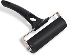 Rubber Roller Brayer for Crafting - Ink Roller Tool for Printmaking, Glue, Block