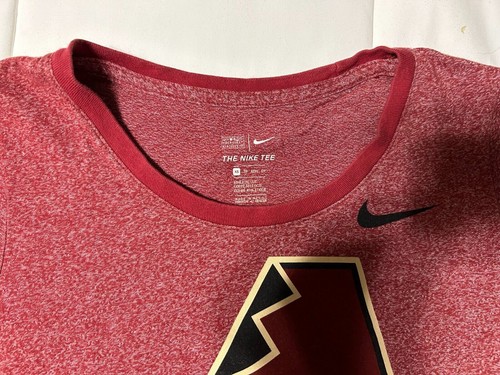 Nike ARIZONA DIAMONDBACKS Womens Size XS Short Sleeve T Shirt AZ Dbacks Red - Picture 2 of 3