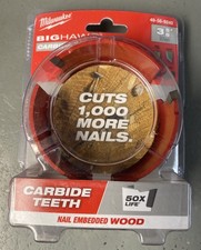 Milwaukee 3-5/8 In. Big Hawg With Carbide Teeth 49-56-9240 BRAND NEW