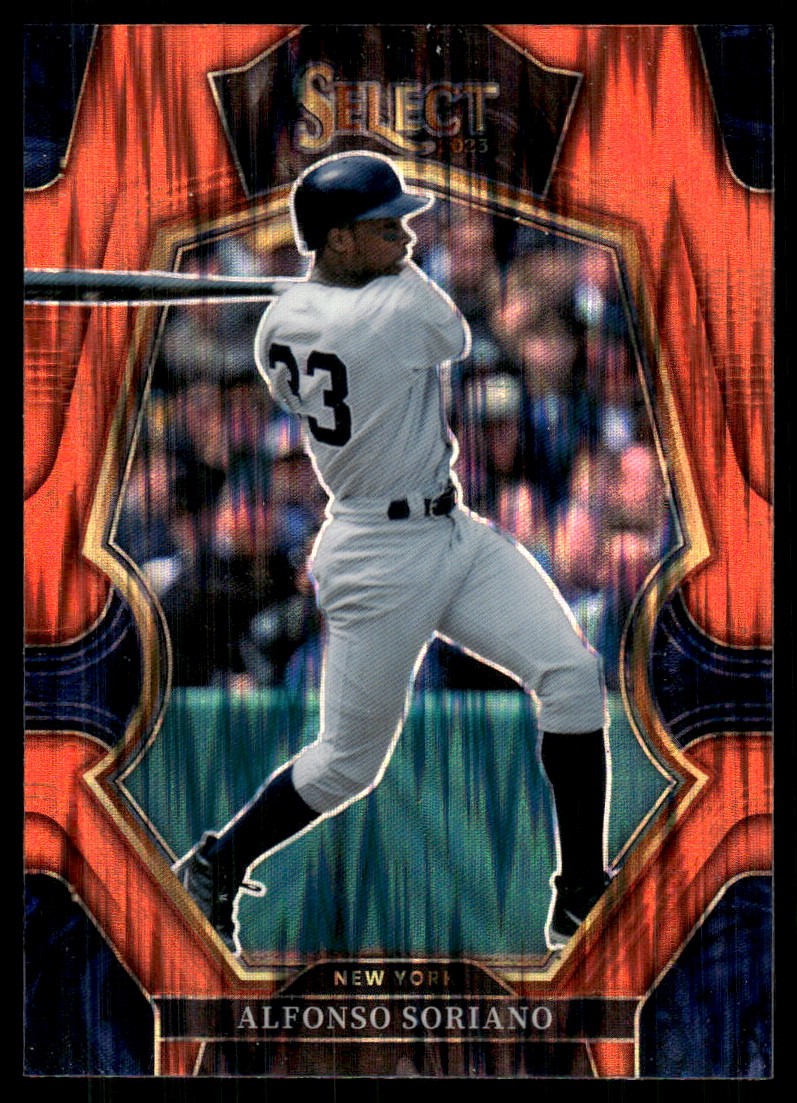 Alfonso Soriano 2023 Panini Select #177 Yankees FREE SHIPPING StackedPacks