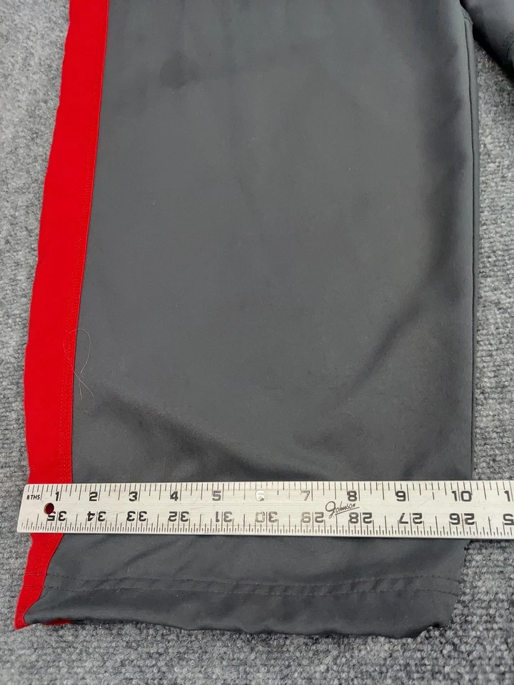 Pantalones deportivos Nike Dri-FIT para hombre XXL rojos a rayas con cordón puño ajustable Foto 4 de 4