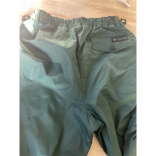 Pantalones Columbia Vintage Para Hombre M Verde Nieve Lluvia Exterior - Imagen 5 de 8