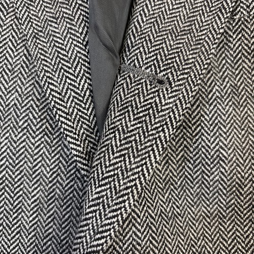 Blazer Abrigo Deportivo Brooks Brothers Espiga 3 Rollos 2 Gris 36R - Imagen 10 de 14