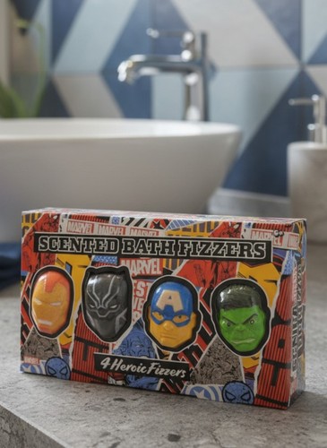 Marvel Vengadores Bomba de Baño Set de Regalo Niños Navidad Medias Relleno Caja de Regalo - Imagen 2 de 41