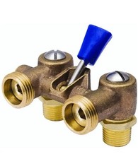 Washing Machine Shut Off Valve With Ball-Type Construction