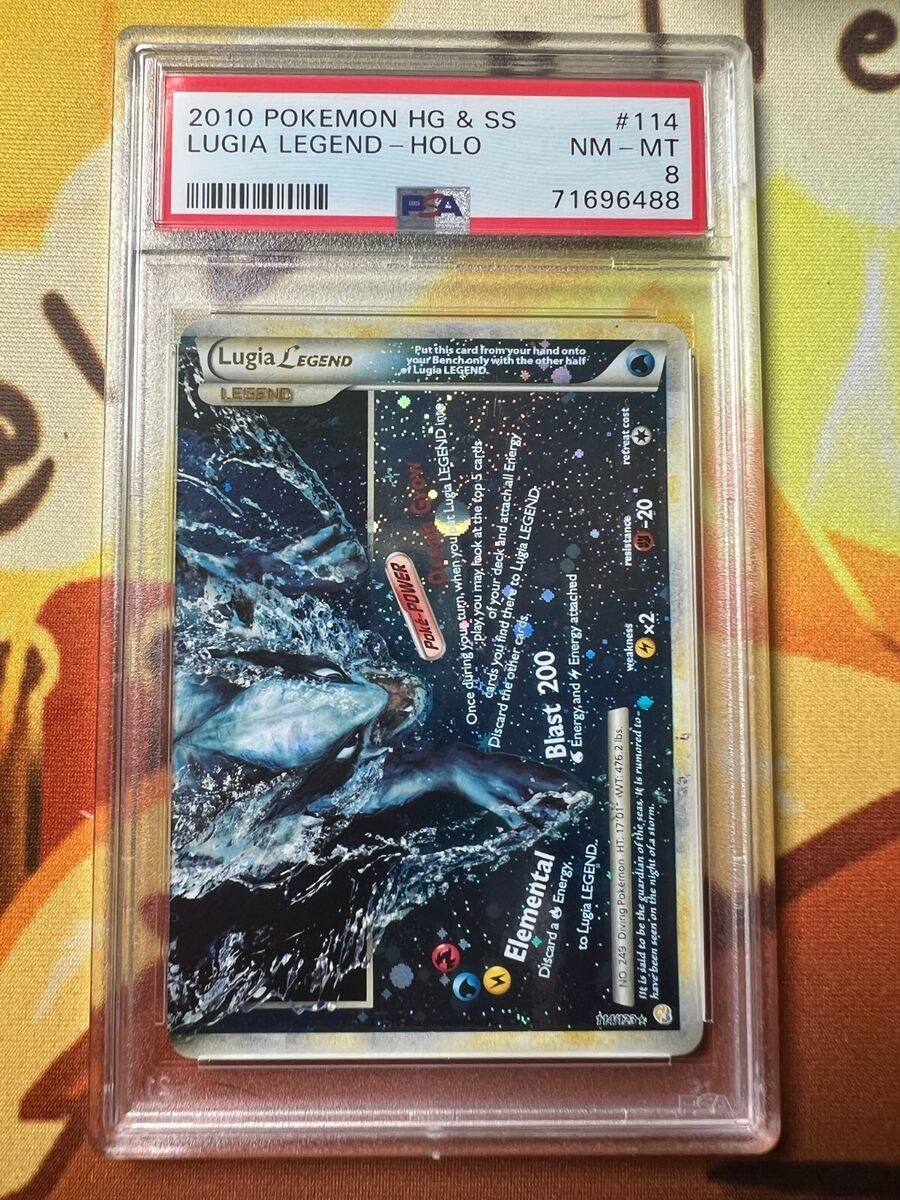 Pokemon TCG 2010 HeartGold SoulSilver Lugia legend bottom Pokemon TCG 2010 HeartGold SoulSilver Lugia legend bottom