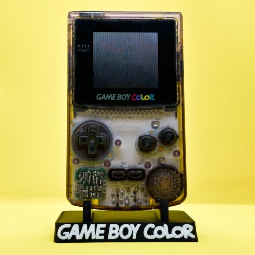 Gameboy Color Display Stand Black and White Console Retro Gaming Accessory Gift - Picture 2 of 10