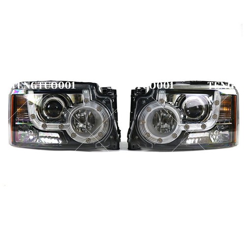 2PC For Land Rover Discovery 4 LR4 2010-2013 2011 Front Headlight Assemblies Kit - Picture 2 of 3