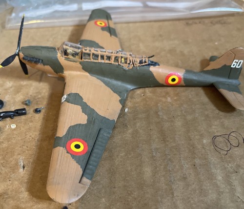 Built Airfix Fairey Battle Plastic Airplane Model Kit 1/72 Built10 7”L x 9”W - Picture 2 of 9