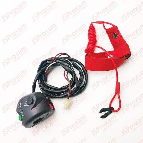 Handlebar Start Stop Switch Box & Lanyard for Yamaha WaveRunner GA7-68310-01-00 - Foto 1 di 13