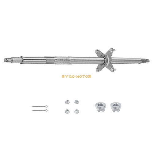 REAR WHEEL AXLE PIN NUTS KIT FOR HONDA FOURTRAX 200 TRX200 TRX200D 42310-HF1-680 - Picture 8 of 9