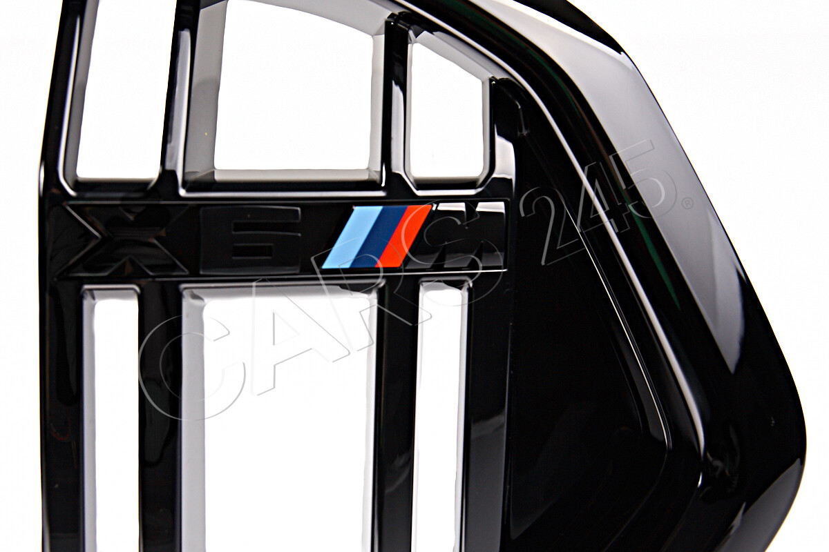 Genuine BMW X6 M F96 SAC Grill Front Hgl Black 51138080761 | eBay